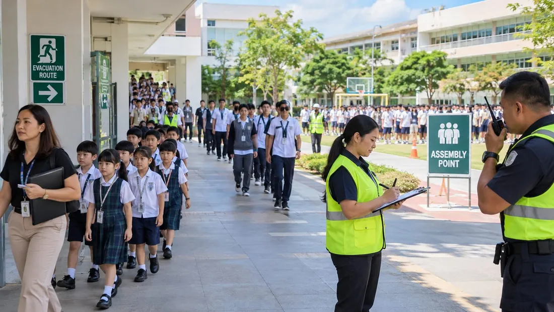 Capacitación en emergencias: Escuelas y universidades